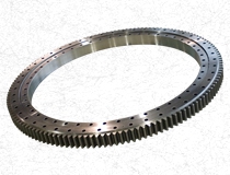 Volleyball type gear rotary bearing